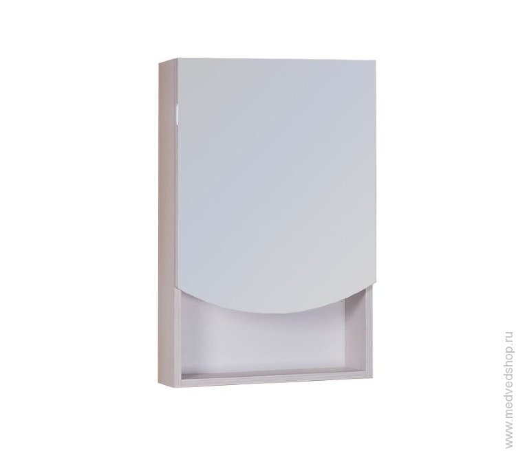 Шкаф-зеркало Монако 45 см, без светильника