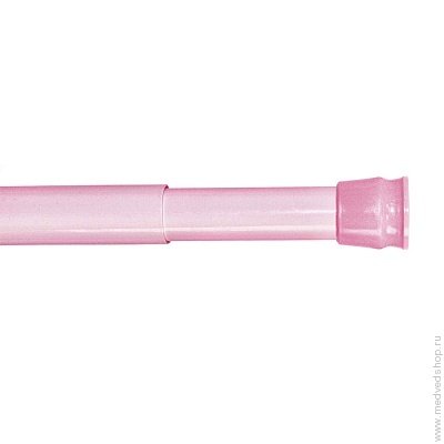 Карниз для штор 110-200см, розовый, 013А200M14, Milardo.