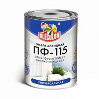 Эмаль ПФ-115 салатный (0,5кг) OLECOLOR