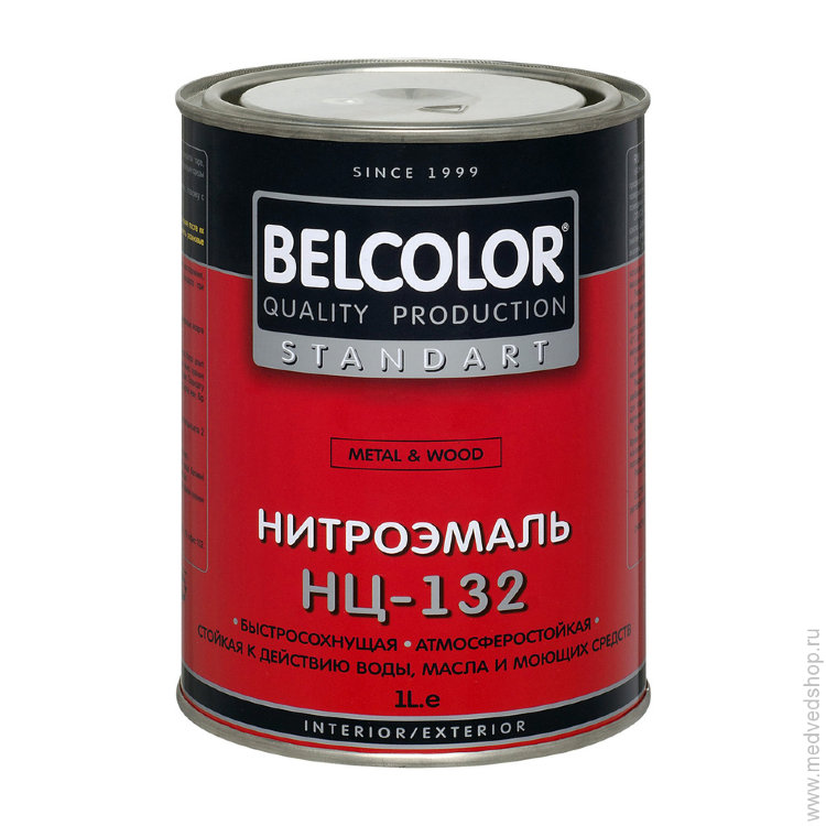 Эмаль НЦ-132 "Белколор" красный 0,7кг
