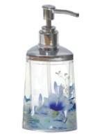 Дозатор для жидкого мыла настольный Blue Flowers BFLPO20M46, Milardo