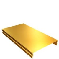 Рейка AN85А золото открытая (4м) (72шт/уп)  Э.