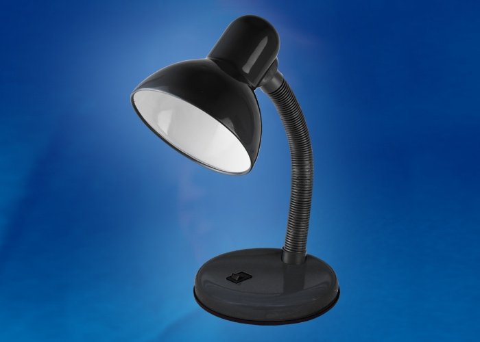 UNIEL TLI-204 Лампа настольная черная Е27
