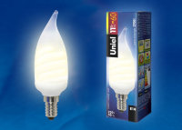 Лампа UNIEL ESL-С11-Р 11W E14 4200