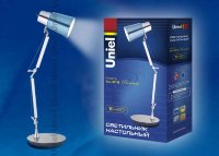 UNIEL TLI-211 Лампа настольная синяя Е14 40W
