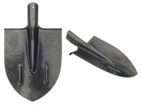 Лопата штыковая"Рельсовая сталь" с ребром жесткости б/ч К-2