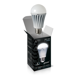 Лампа GAUSS AD103003 LED Globe 9W 4200K E27