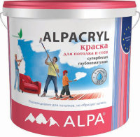 Краска в/д ALPACRYL  мат 10л DIY