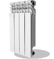 Радиатор биметал. STI 500/80 -  4 секц.