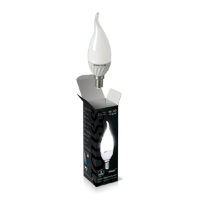Лампа GAUSS EB104301203 энергосбер. LED Ceramic Candle Tailed 3W 4100K E14